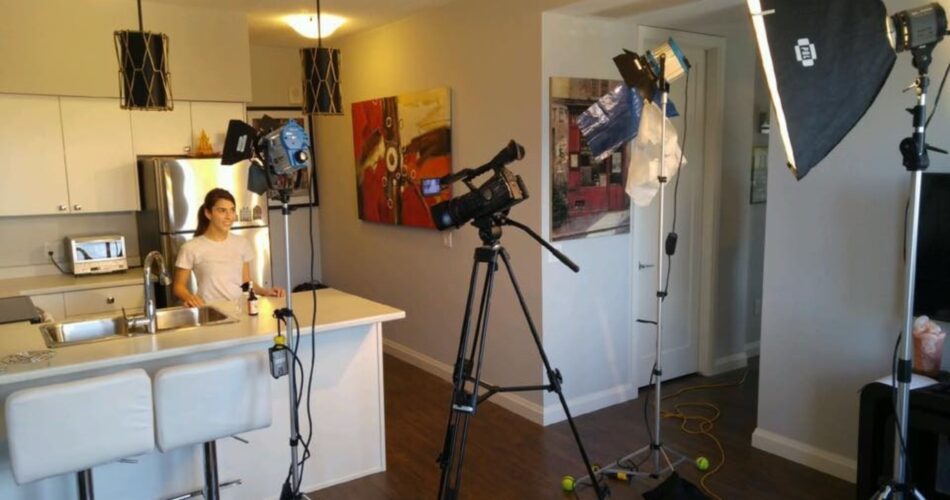 Instructional video production videographer